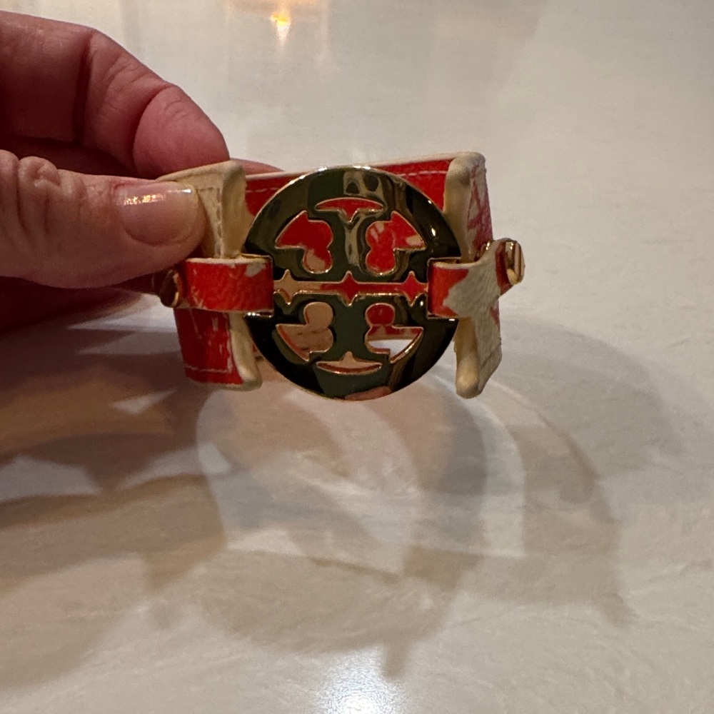 Orange and Gold Bracelet